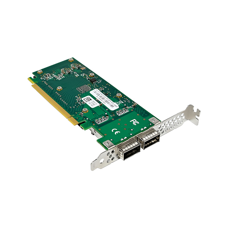 Placa Controladora PCIe4.0 X16 - 100Gbe Qsfp28 Network Card avaliação e preço